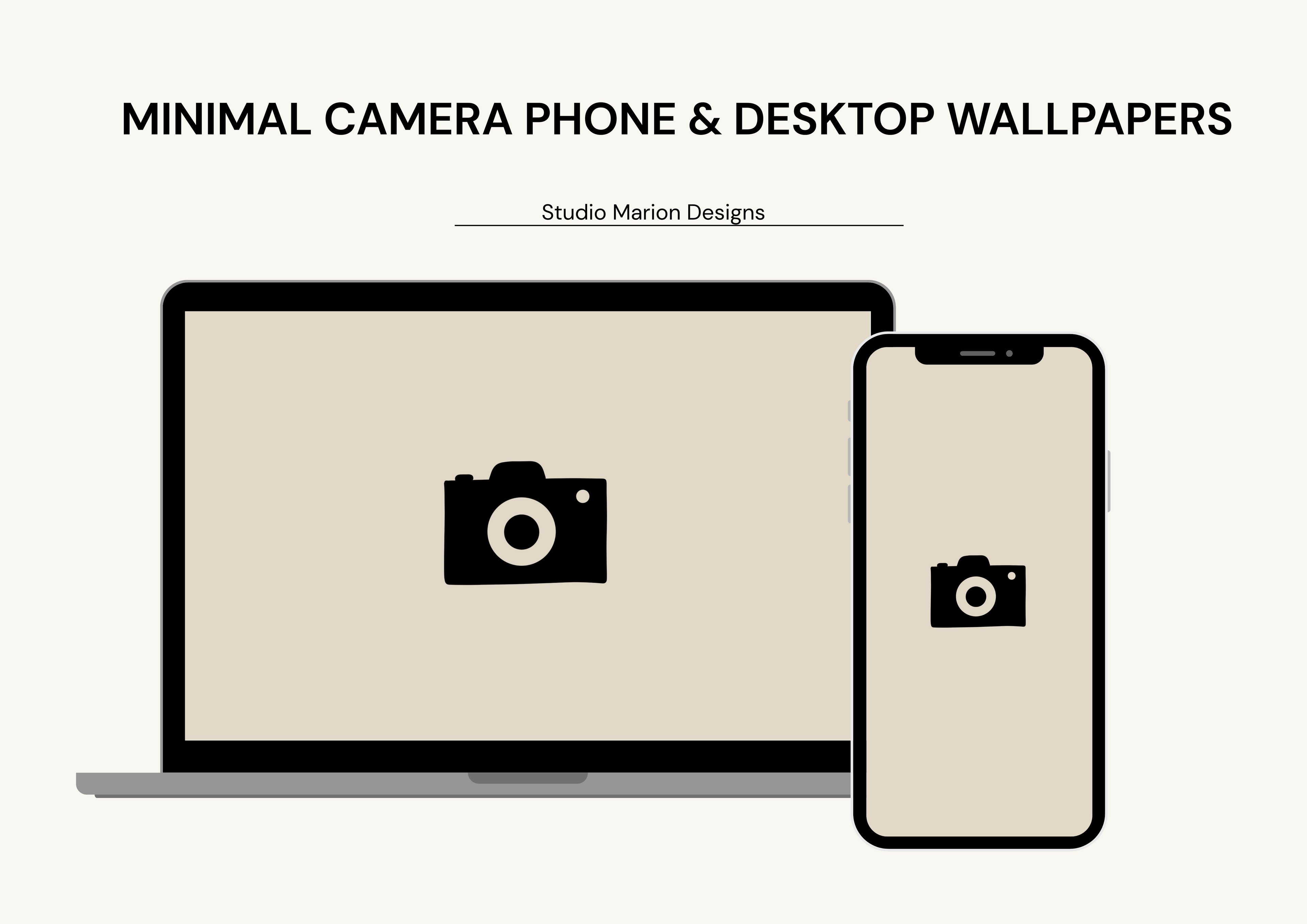 Minimal Camera Phone & Desktop Wallpapers 4K